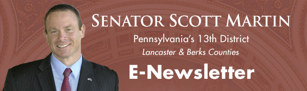Senator Scott Martin E-Newsletter